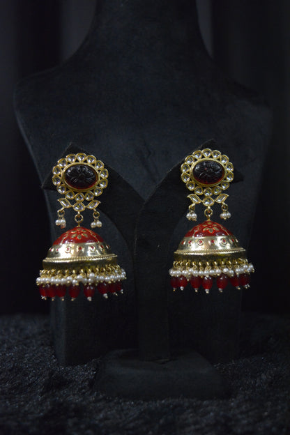 Sindoor Lal Jhumka