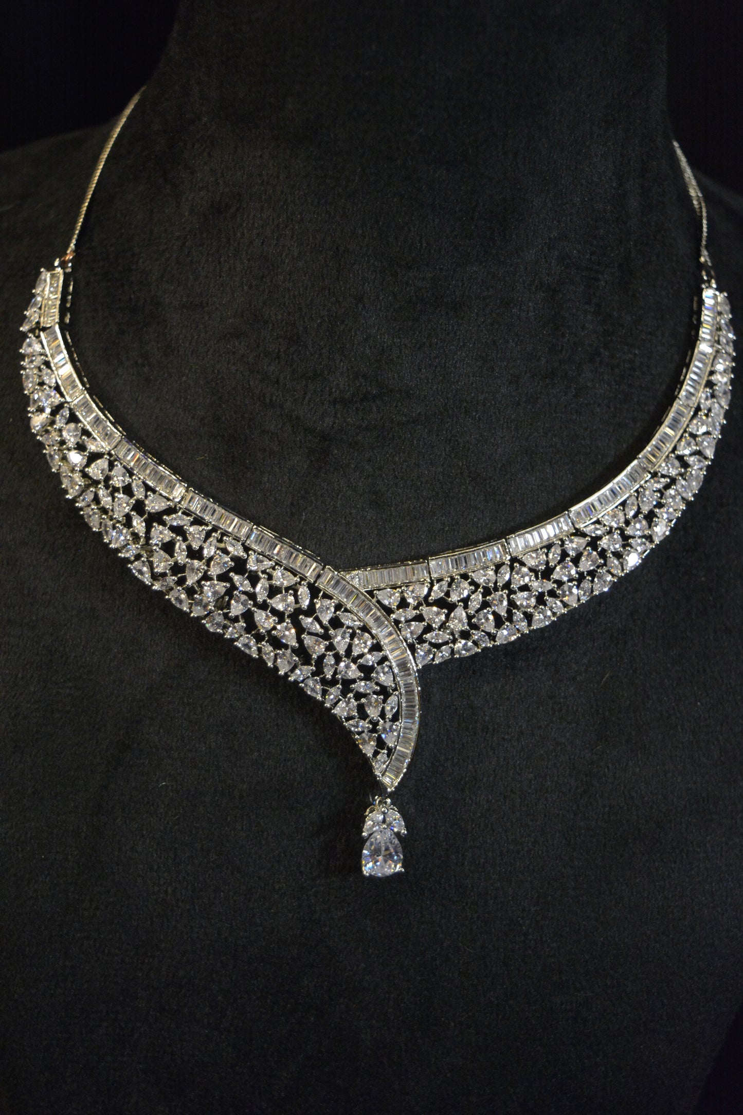 American Diamond Shimmering Luxe Necklace