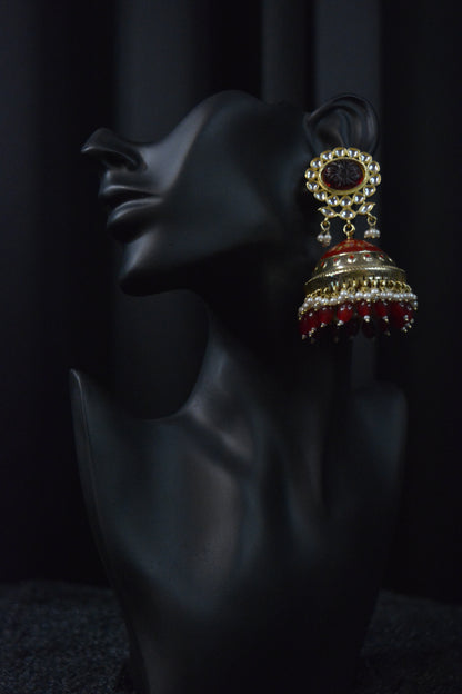 Sindoor Lal Jhumka