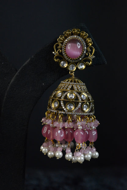 Premium Gulaabi Sheher Jhumka