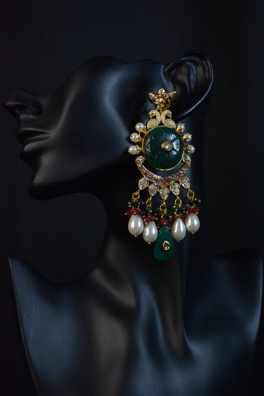 Premium Exquisite Green Earrings