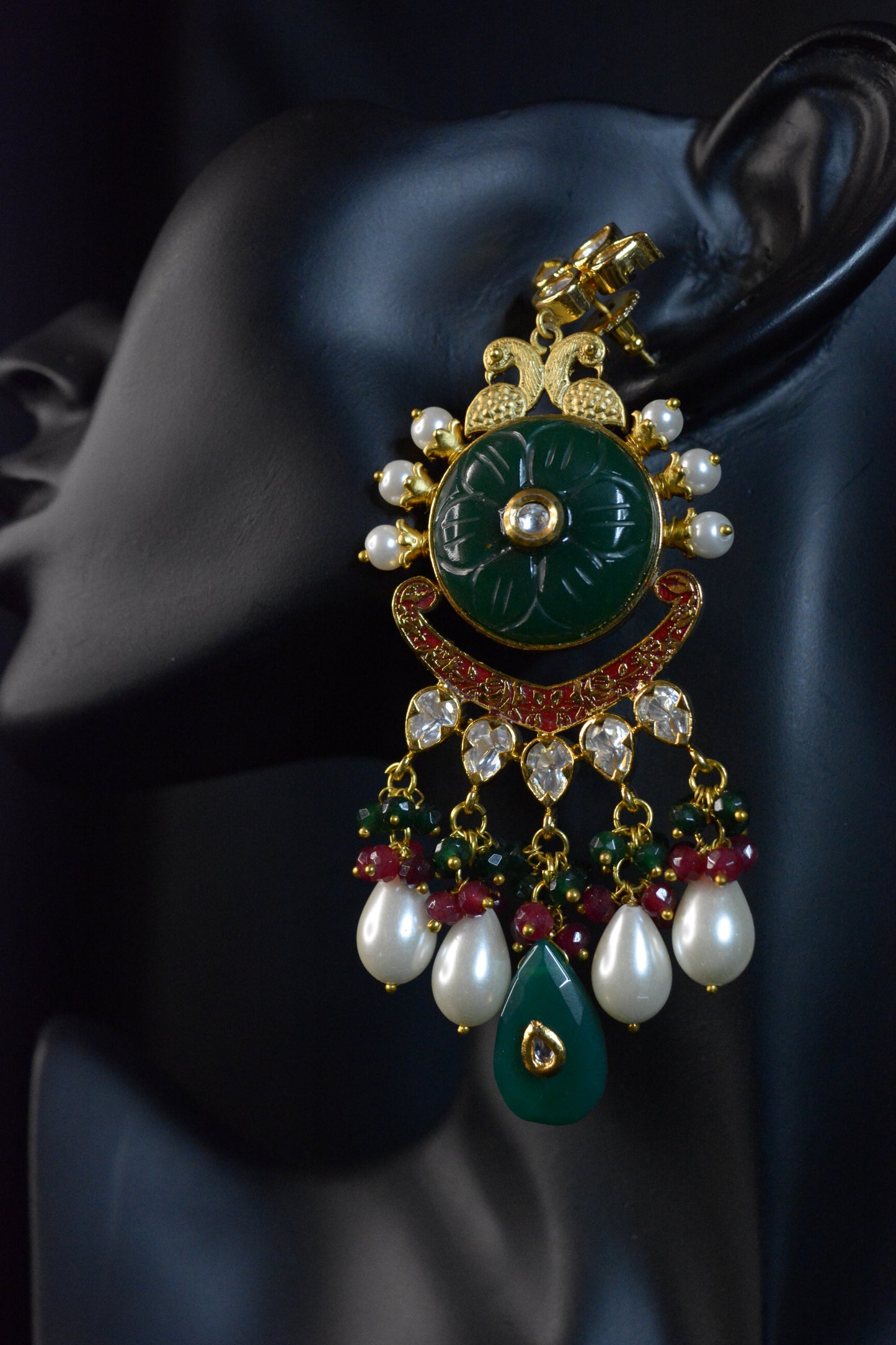 Premium Exquisite Green Earrings